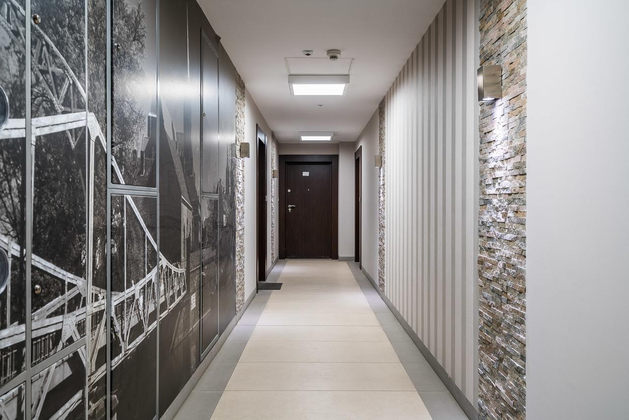 브로츠와프 Rentplanet - Odra Tower 아파트 외부 사진