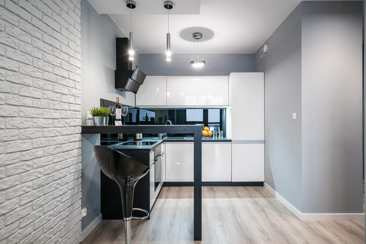 브로츠와프 Rentplanet - Odra Tower 아파트 외부 사진
